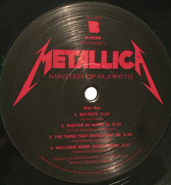 Master Of Puppets - secondary