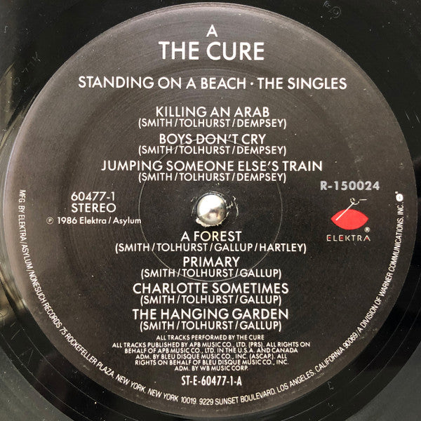 The Cure - Standing On A Beach - The Singles