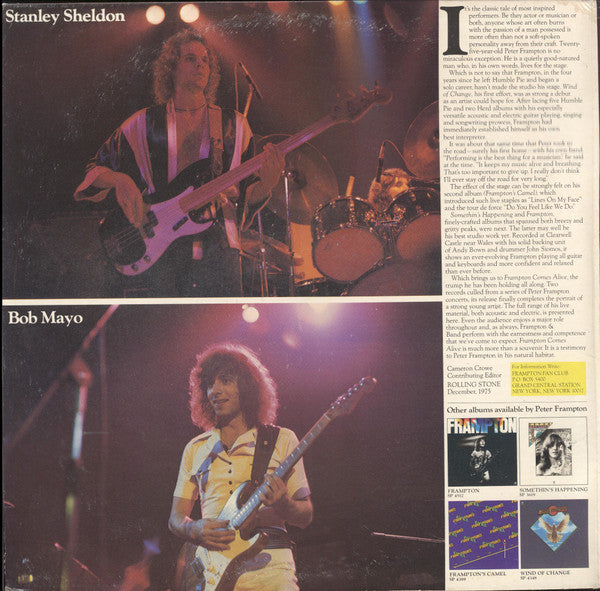 Frampton Comes Alive! - secondary