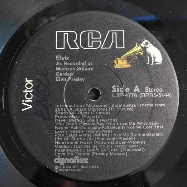 Elvis As Recorded At Madison Square Garden - secondary