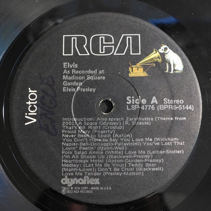 Elvis As Recorded At Madison Square Garden - secondary