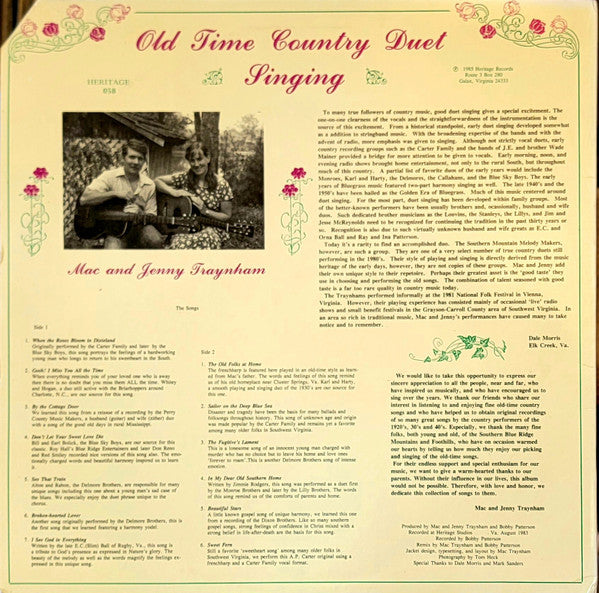 The Southern Mountain Melody Makers - When The Roses Bloom In Dixieland