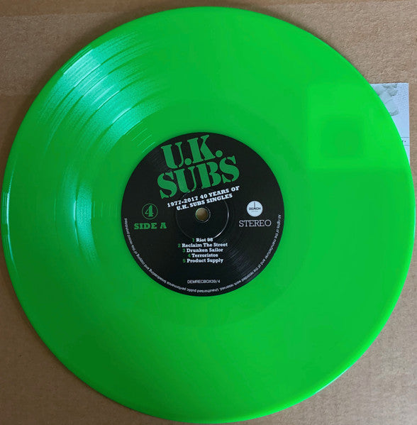1977 - 2017 40 Years Of U.K. Subs Singles - secondary