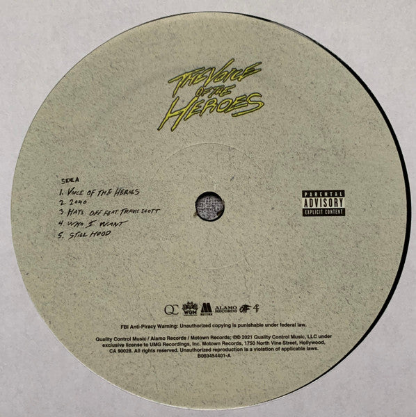 The Voice Of The Heroes - secondary