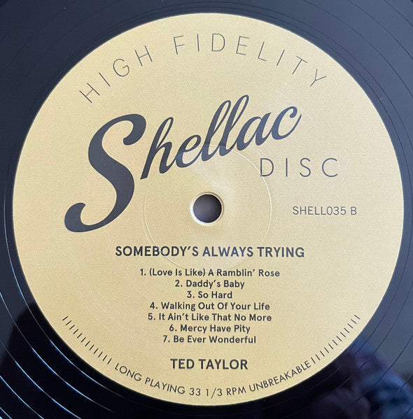 Somebody's Always Trying - secondary