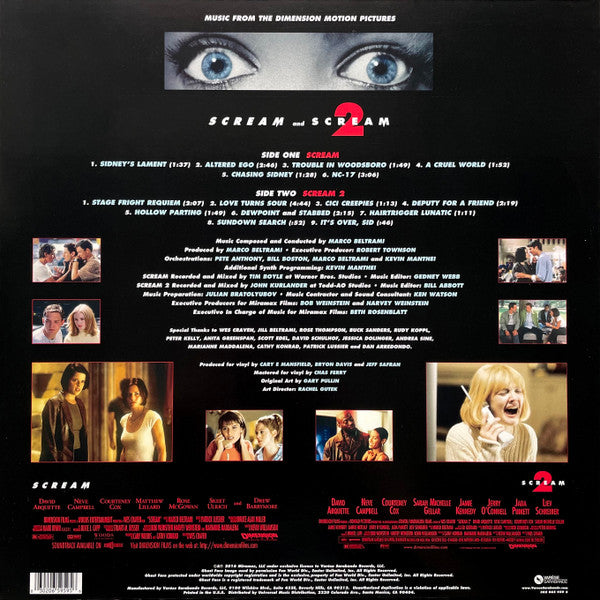 Scream / Scream 2 (Music From The Dimension Motion Pictures) - secondary