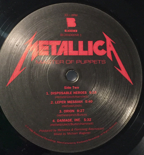 Master Of Puppets - secondary
