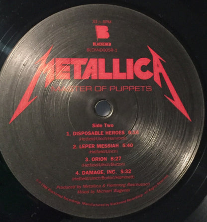 Master Of Puppets - secondary