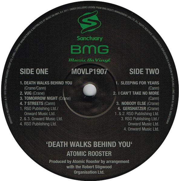 Death Walks Behind You - secondary