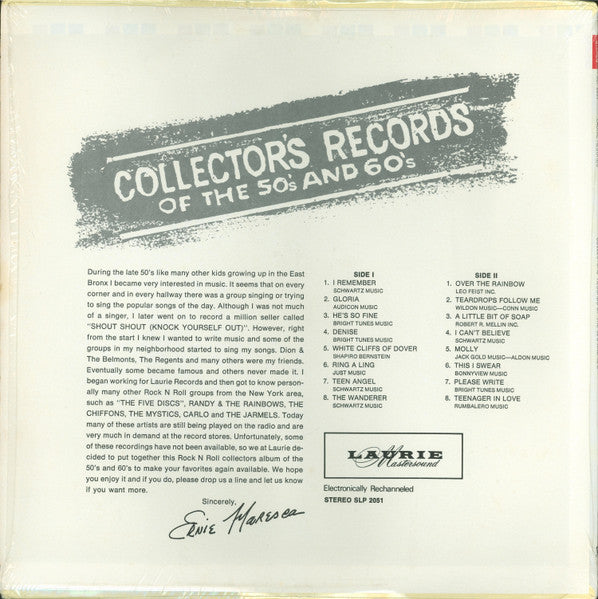Collector's Records Of The 50's And 60's - secondary