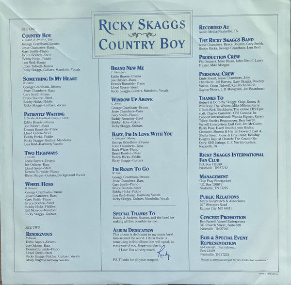 Country Boy - secondary