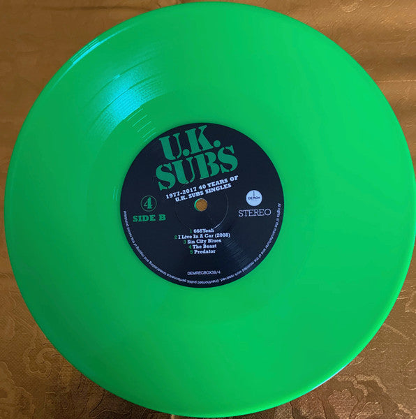 1977 - 2017 40 Years Of U.K. Subs Singles - secondary