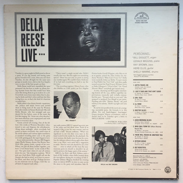 Della Reese Live - secondary