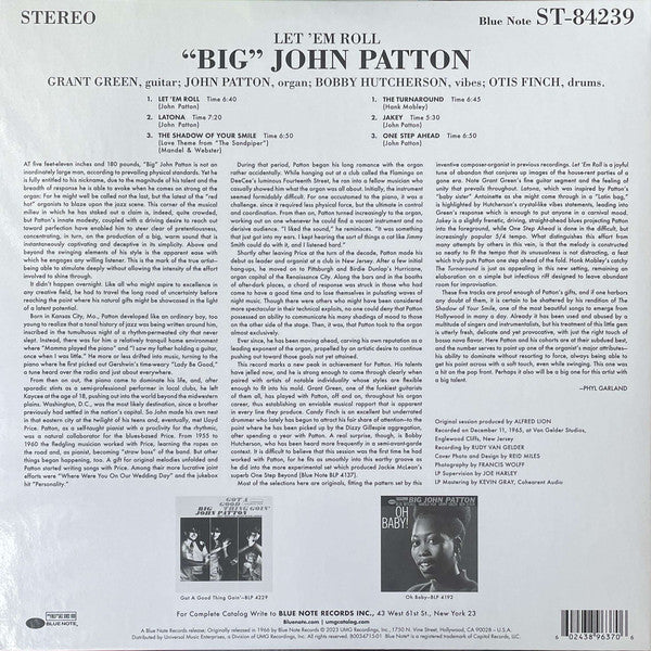 Let 'Em Roll - secondary