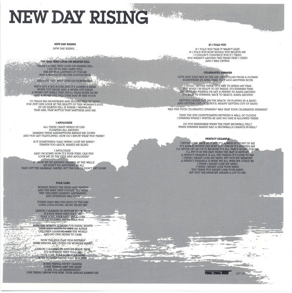 New Day Rising - secondary