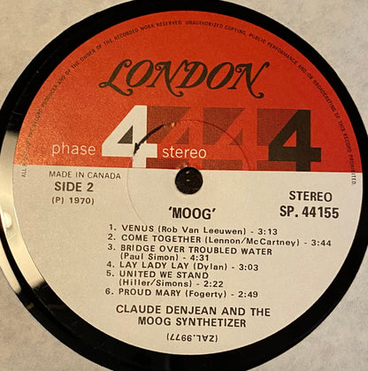 Claude Denjean - Moog! - Claude Denjean - And The Moog Synthesizer
