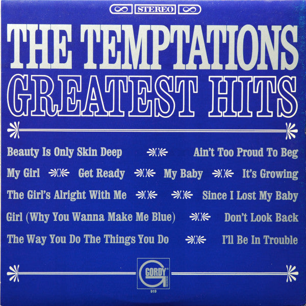 The Temptations Greatest Hits - primary