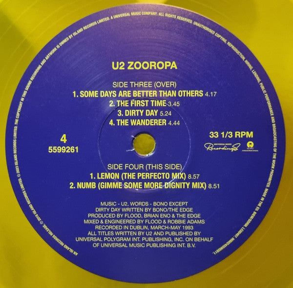 Zooropa - secondary