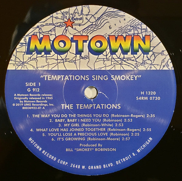 The Temptations Sing Smokey - secondary