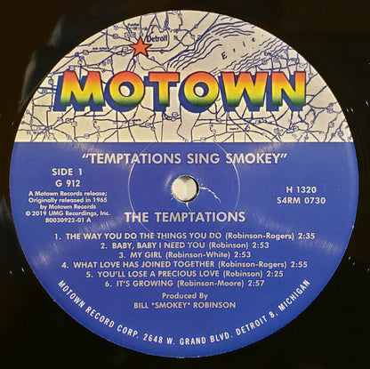 The Temptations Sing Smokey - secondary