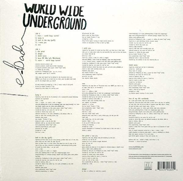 Worldwide Underground - secondary