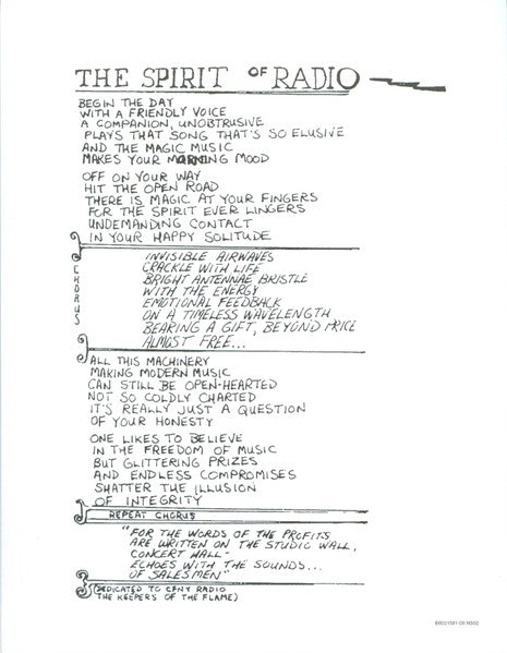 Permanent Waves - secondary