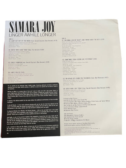 Linger Awhile Longer - secondary