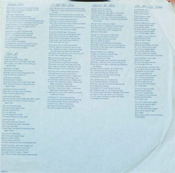 Between The Sheets - secondary