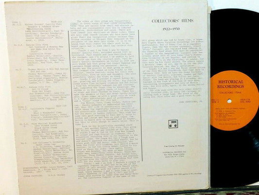 Collectors' Items 1922-1930 - secondary