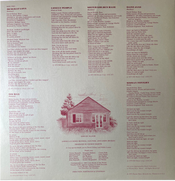 History · America's Greatest Hits - secondary