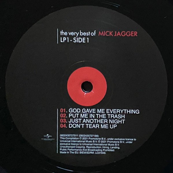 The Very Best Of Mick Jagger - secondary