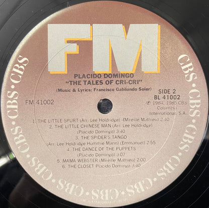Placido Domingo, Mireille Mathieu, Emmanuel - The Tales Of Cri-Cri