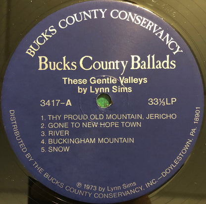 Bucks County Ballads (These Gentle Valleys) - secondary
