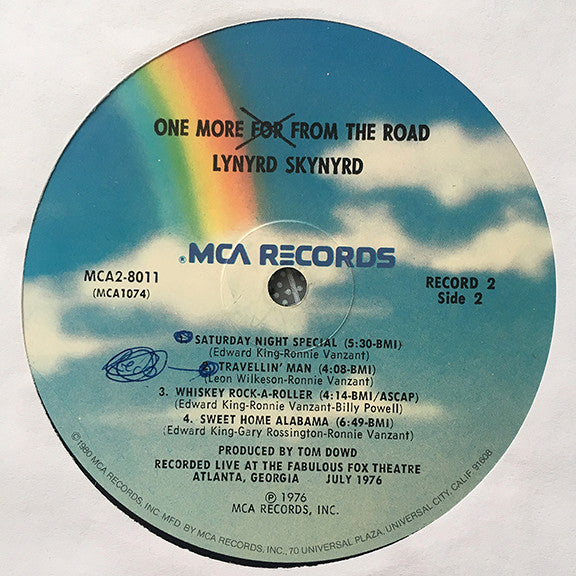 One More From The Road - secondary