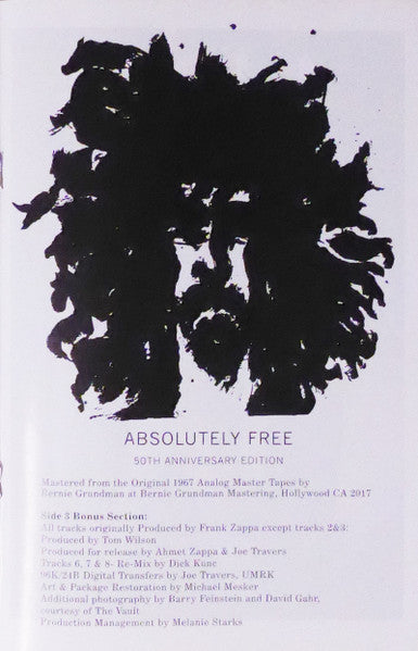 Absolutely Free - secondary