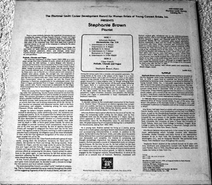 Stephanie Brown - Pianist