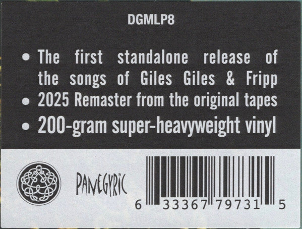 The Cheerful Insanity Of Giles, Giles And Fripp (The Songs) - secondary
