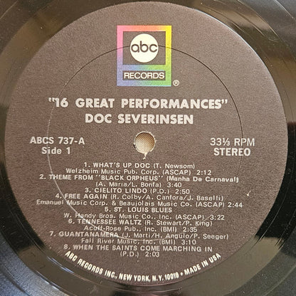 Sixteen Great Performances - secondary