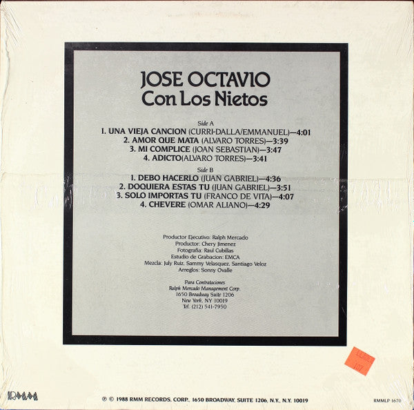 Jose Octavio, Los Nietos - Jose Octavio Con Los Nietos
