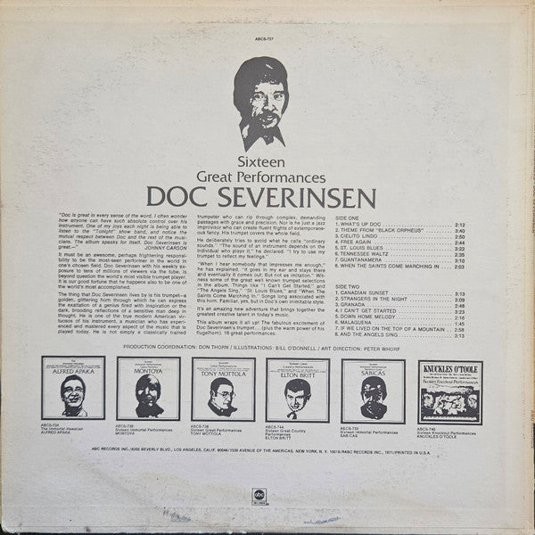 Sixteen Great Performances - secondary