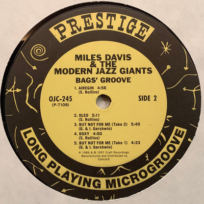 Bags Groove - secondary