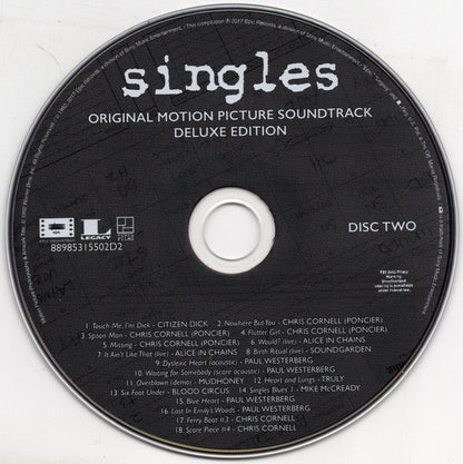 Singles - Original Motion Picture Soundtrack - secondary