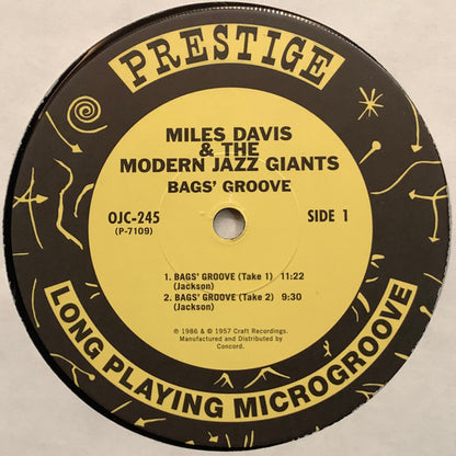 Bags Groove - secondary