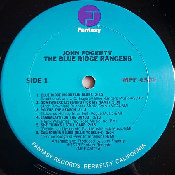 Blue Ridge Rangers - secondary