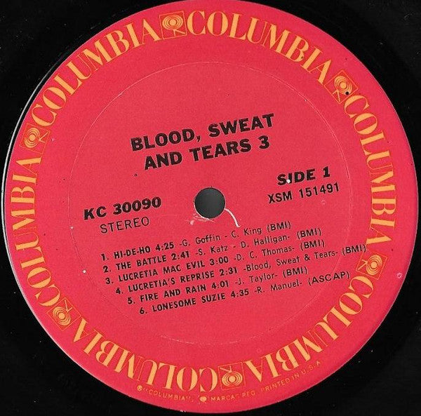 Blood, Sweat And Tears 3 - secondary