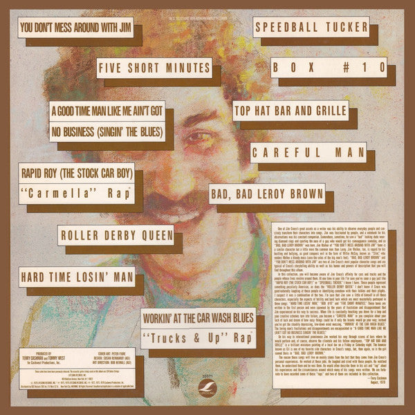 Jim Croce - Bad, Bad Leroy Brown / Jim Croce's Greatest Character Songs
