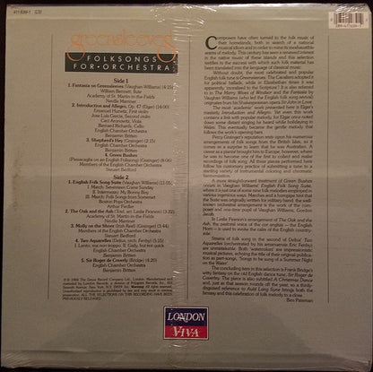 Greensleeves - Folksongs For Orchestra - secondary