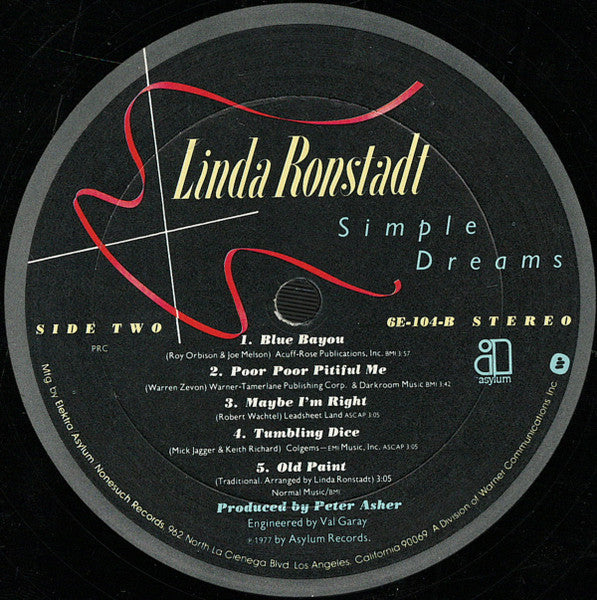 Simple Dreams - secondary