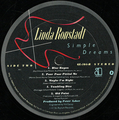 Simple Dreams - secondary