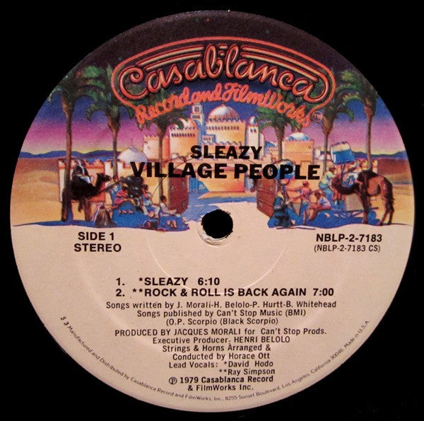 Live And Sleazy - secondary